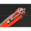 Daggerr нож Wocket Orange SW Serrated DL сталь 8Cr14MoV стоунвош, рукоять FRN orange