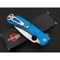 Daggerr нож Resident Blue SW DL сталь 8Cr14MoV стоунвош, рукоять FRN blue