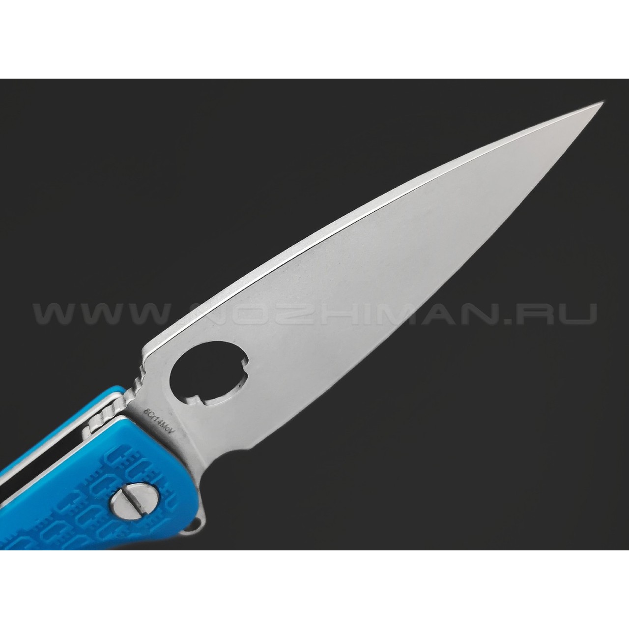 Daggerr нож Resident Blue SW DL сталь 8Cr14MoV стоунвош, рукоять FRN blue