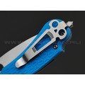 Daggerr нож Resident Blue SW DL сталь 8Cr14MoV стоунвош, рукоять FRN blue