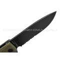 Daggerr нож Wocket Olive BW Serrated сталь 8Cr14MoV блэквош, рукоять FRN olive Daggerr нож Wocket Olive BW Serrated сталь 8Cr14MoV блэквош, рукоять FRN olive