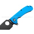 Daggerr нож Resident Blue BW DL сталь 8Cr14MoV блэквош, рукоять FRN blue Daggerr нож Resident Blue BW DL сталь 8Cr14MoV блэквош, рукоять FRN blue