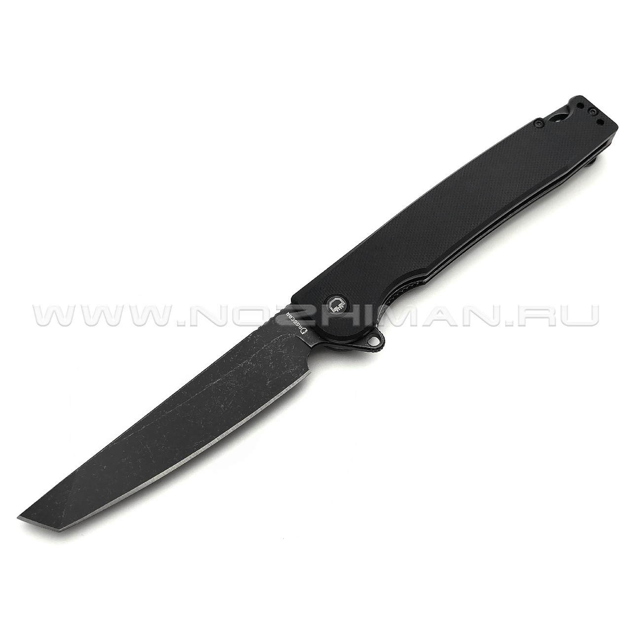Daggerr нож Ronin 2.0 All Black сталь D2 блэквош, рукоять G10 black