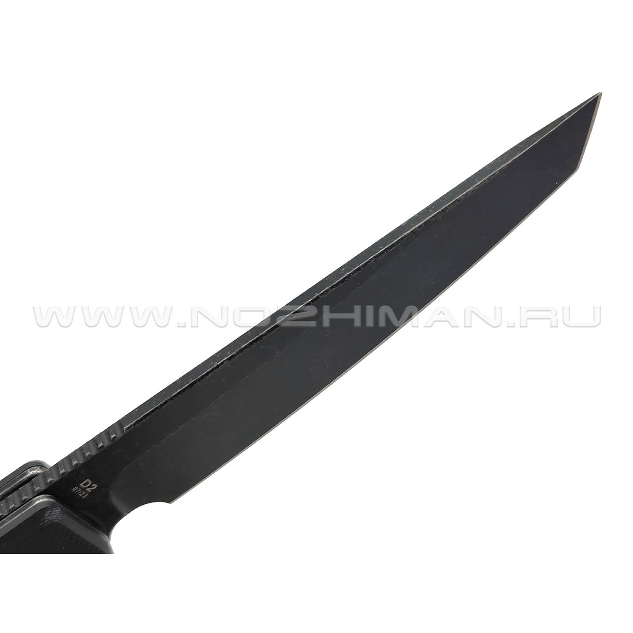 Daggerr нож Ronin 2.0 All Black сталь D2 блэквош, рукоять G10 black