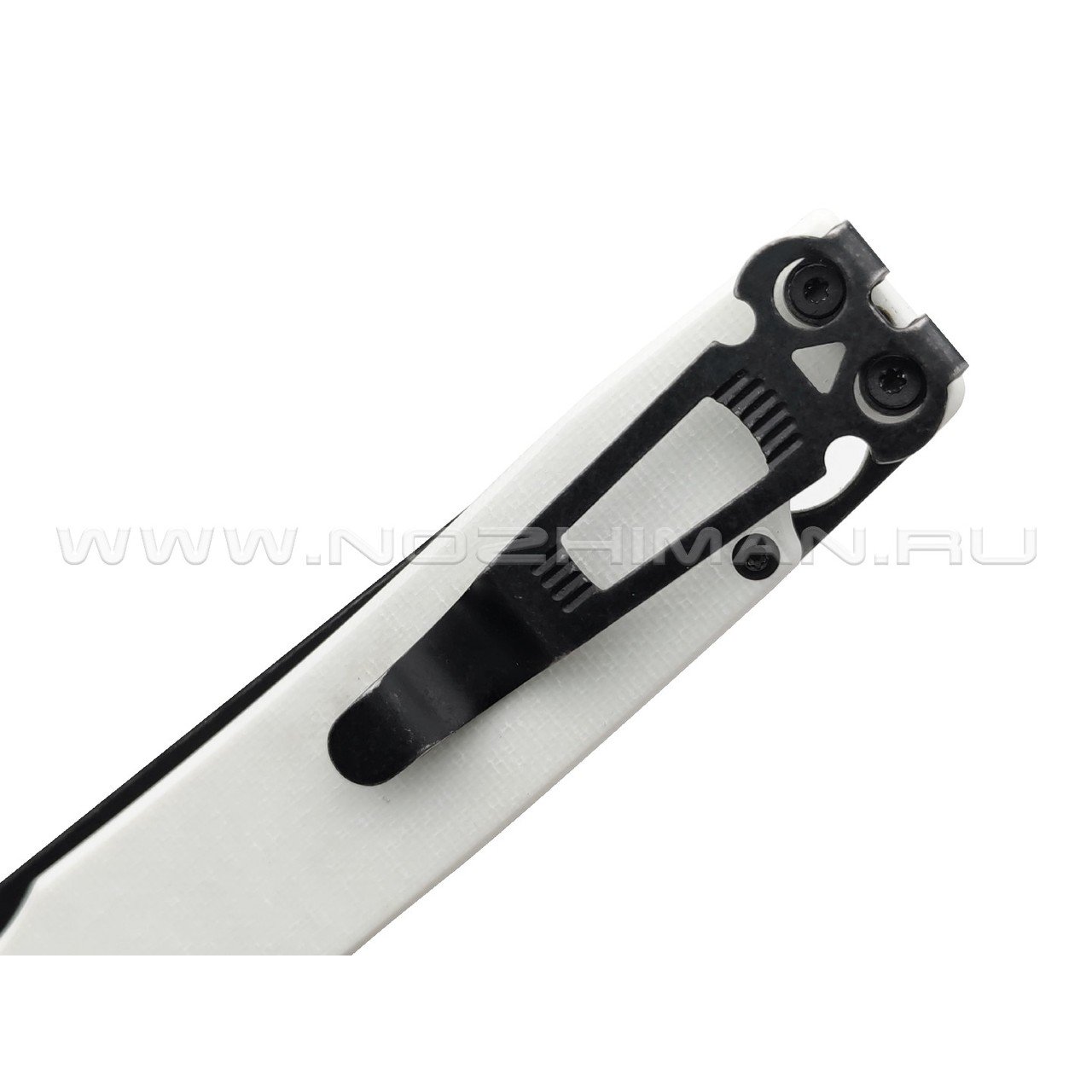 Daggerr нож Ronin 2.0 Stormtrooper сталь D2 блэквош, рукоять G10 white