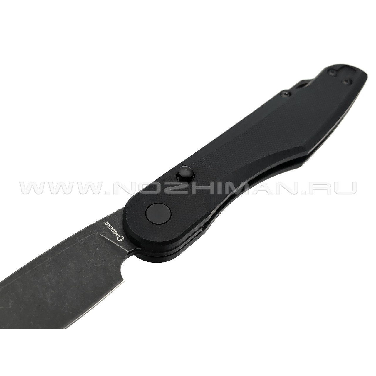 Daggerr нож Sparrow All Black сталь D2 блэквош, рукоять G10 black
