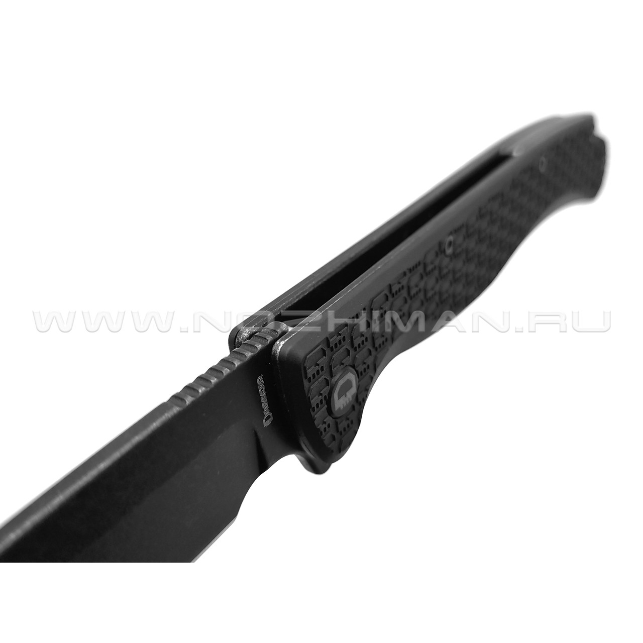 Daggerr нож Shogun All Black DL сталь 8Cr14MoV блэквош, рукоять FRN black