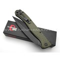 Daggerr нож Vendetta Olive BW DL сталь 8Cr14MoV блэквош, рукоять FRN olive
