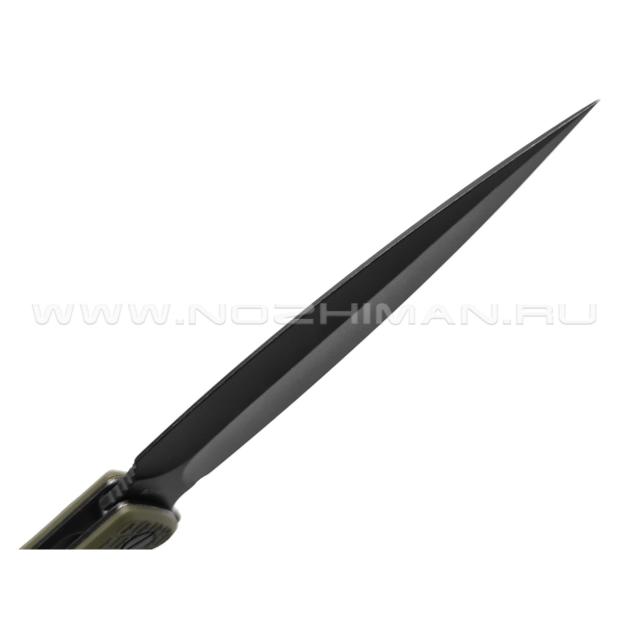 Daggerr нож Vendetta Olive BW DL сталь 8Cr14MoV блэквош, рукоять FRN olive