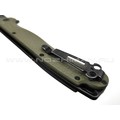 Daggerr нож Vendetta Olive BW DL сталь 8Cr14MoV блэквош, рукоять FRN olive