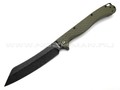 Daggerr нож Tesak Olive BW DL сталь 8Cr14MoV blackwash, рукоять FRN olive