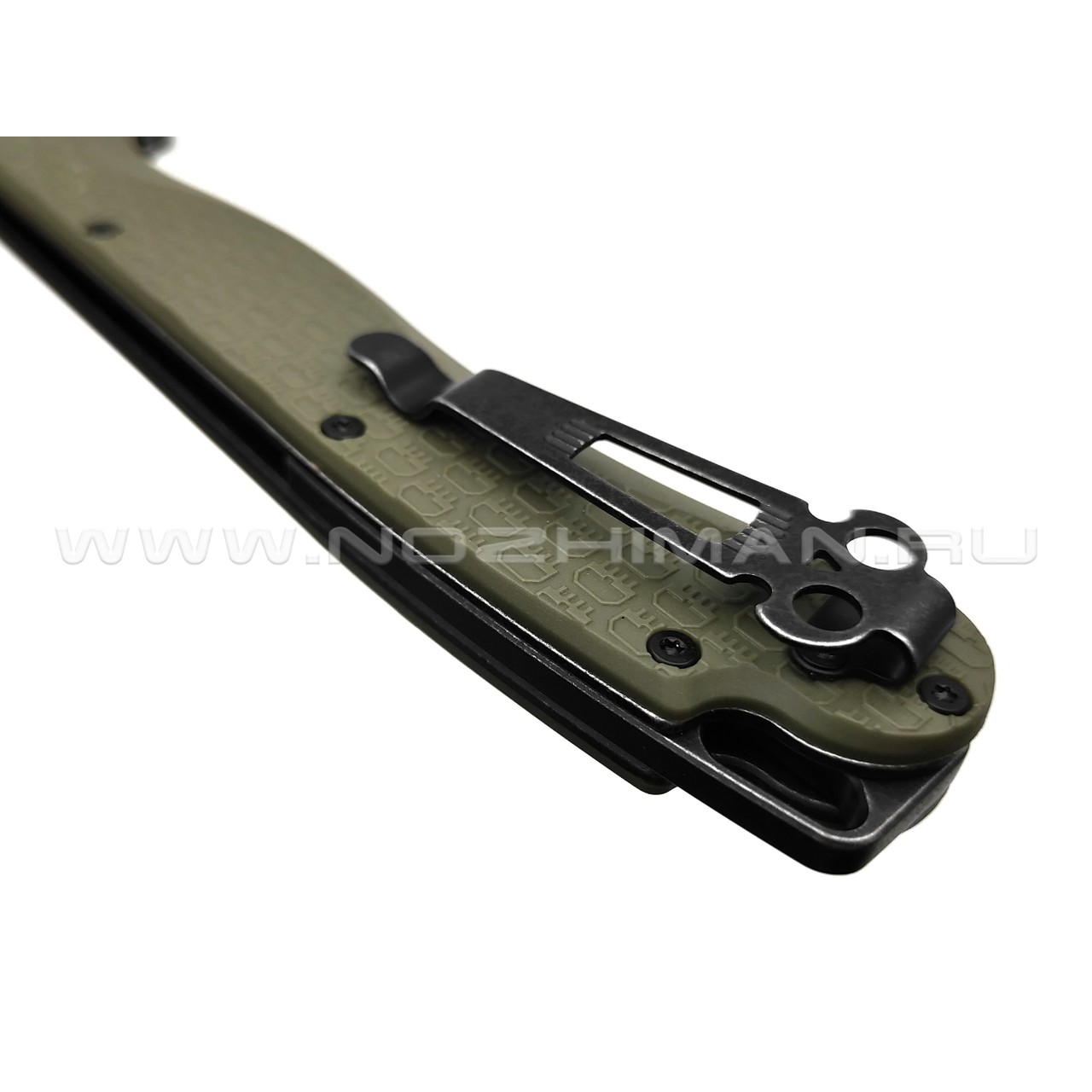 Daggerr нож Tesak Olive BW DL сталь 8Cr14MoV блэквош, рукоять FRN olive