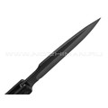 Daggerr нож Harpoon All Black DL сталь 8Cr14MoV блэквош, рукоять FRN black