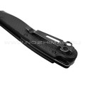 Daggerr нож Harpoon All Black DL сталь 8Cr14MoV блэквош, рукоять FRN black
