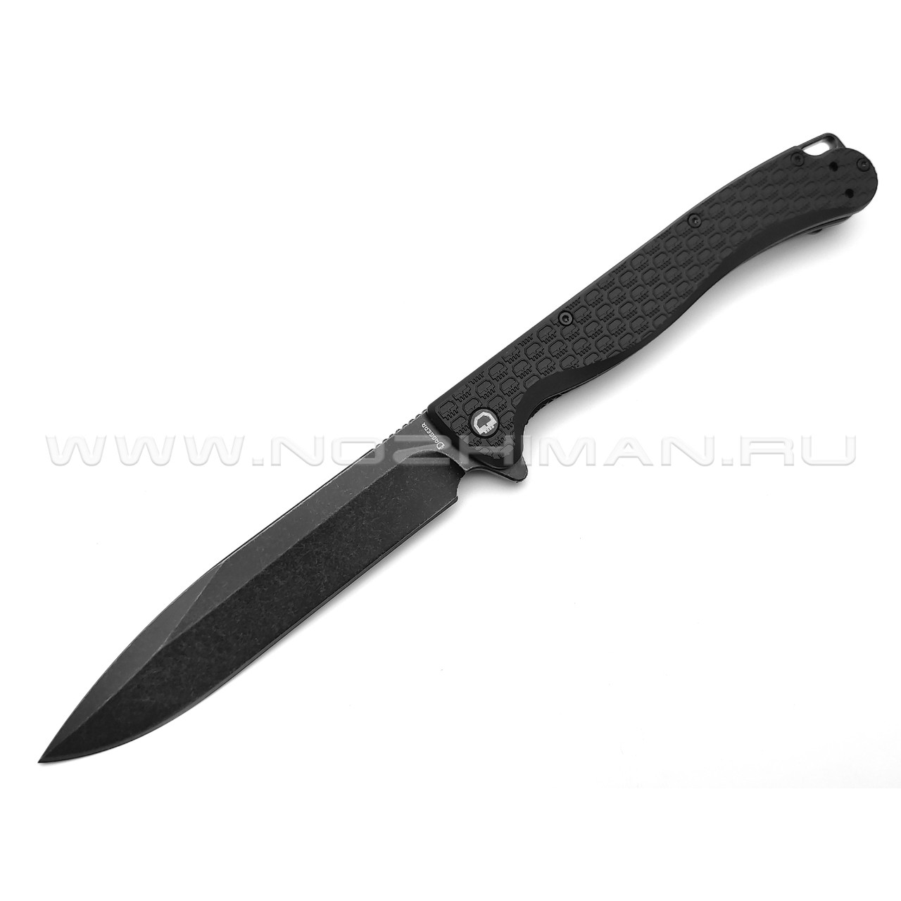 Daggerr нож Finka All Black DL сталь 8Cr14MoV блэквош, рукоять FRN black