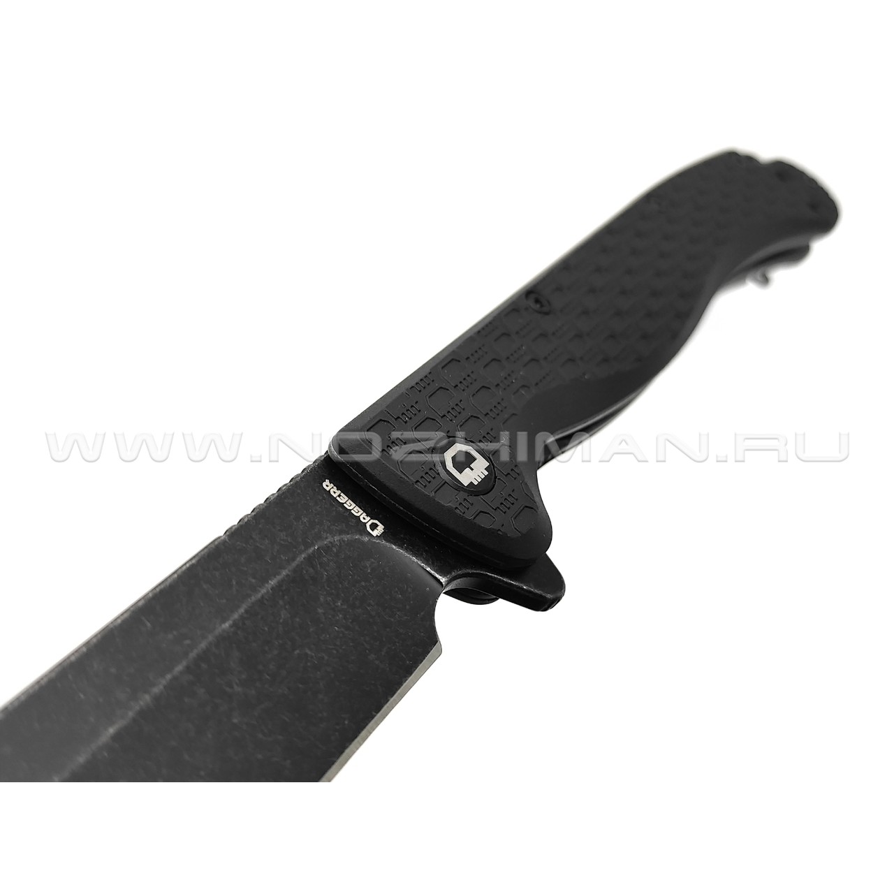 Daggerr нож Finka All Black DL сталь 8Cr14MoV блэквош, рукоять FRN black