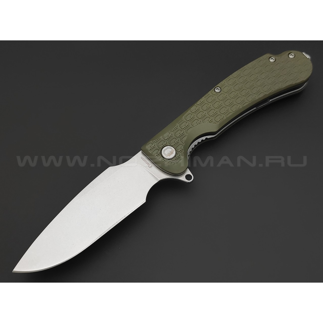 Daggerr нож Fielder Olive SW DL сталь 8Cr14MoV стоунвош, рукоять FRN olive