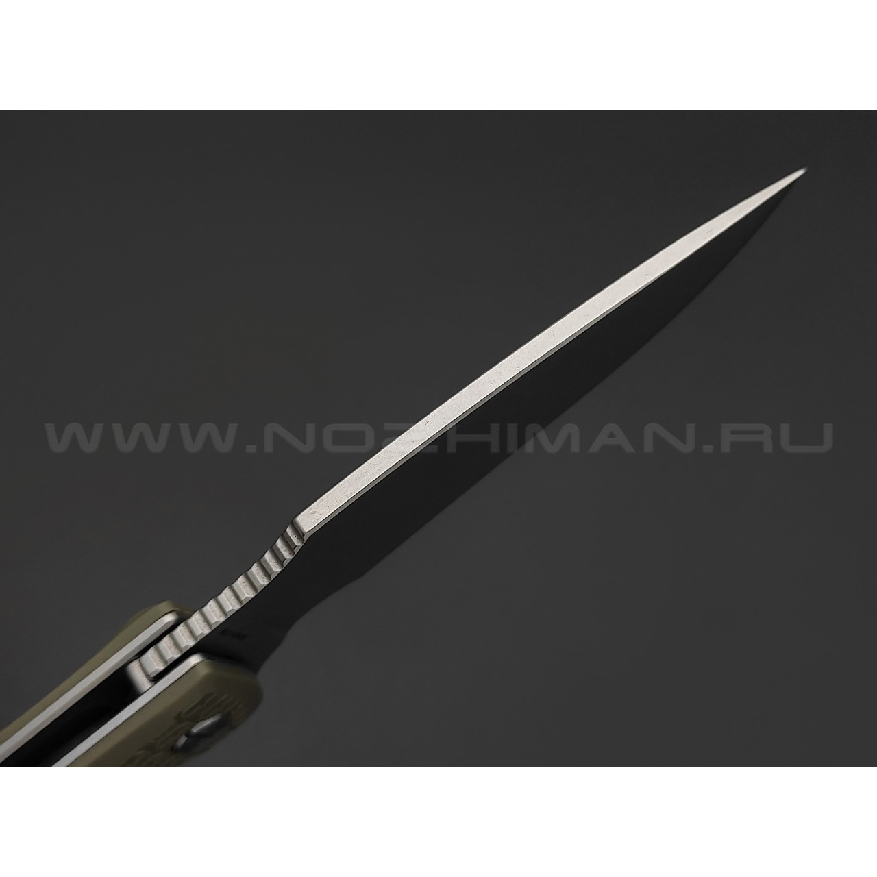 Daggerr нож Fielder Olive SW DL сталь 8Cr14MoV стоунвош, рукоять FRN olive