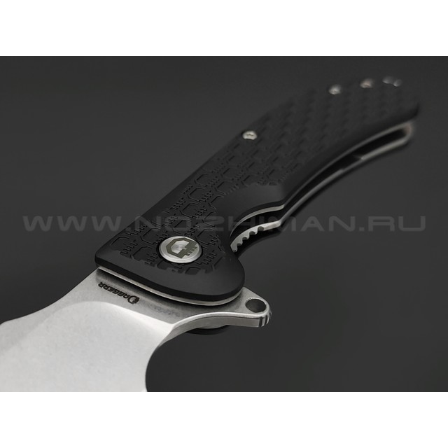 Daggerr нож Fielder DL сталь 8Cr14MoV стоунвош, рукоять FRN black