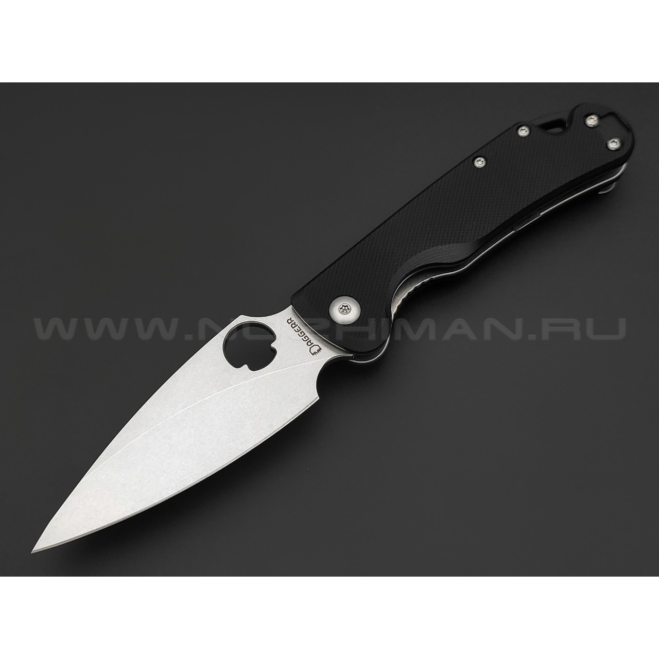 Daggerr нож Sting Mini Black SW сталь D2 стоунвош, рукоять G10 black