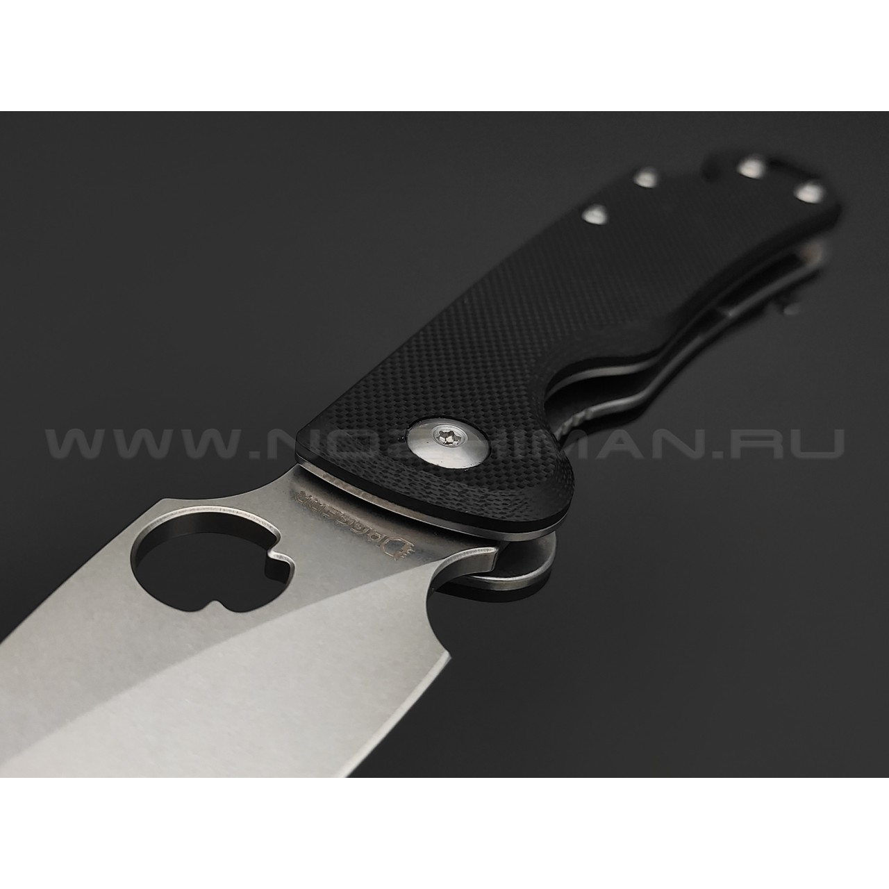 Daggerr нож Sting Mini Black SW сталь D2 стоунвош, рукоять G10 black