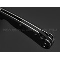 Daggerr нож Sting Black SW сталь D2 стоунвош, рукоять G10 black