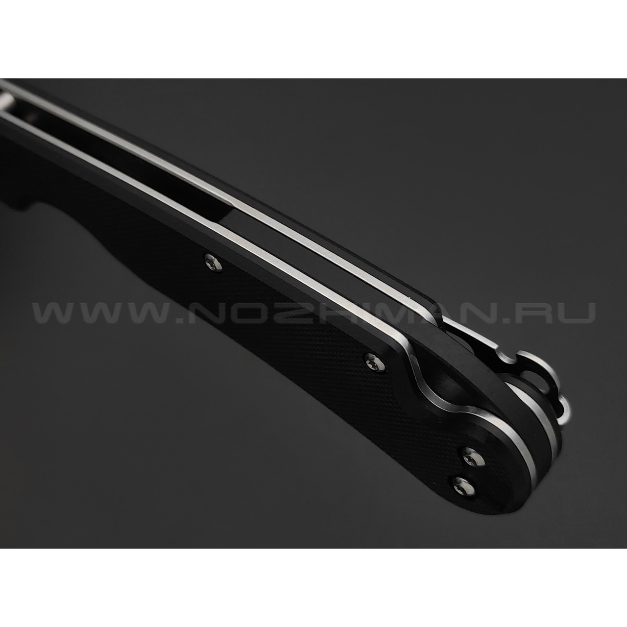 Daggerr нож Sting Black SW сталь D2 стоунвош, рукоять G10 black