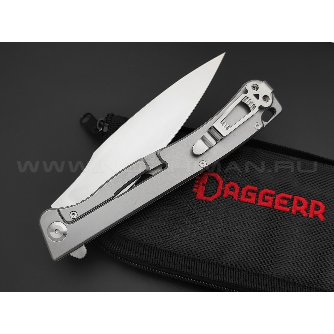 Daggerr нож Condor сталь 154СМ satin, рукоять G10 black