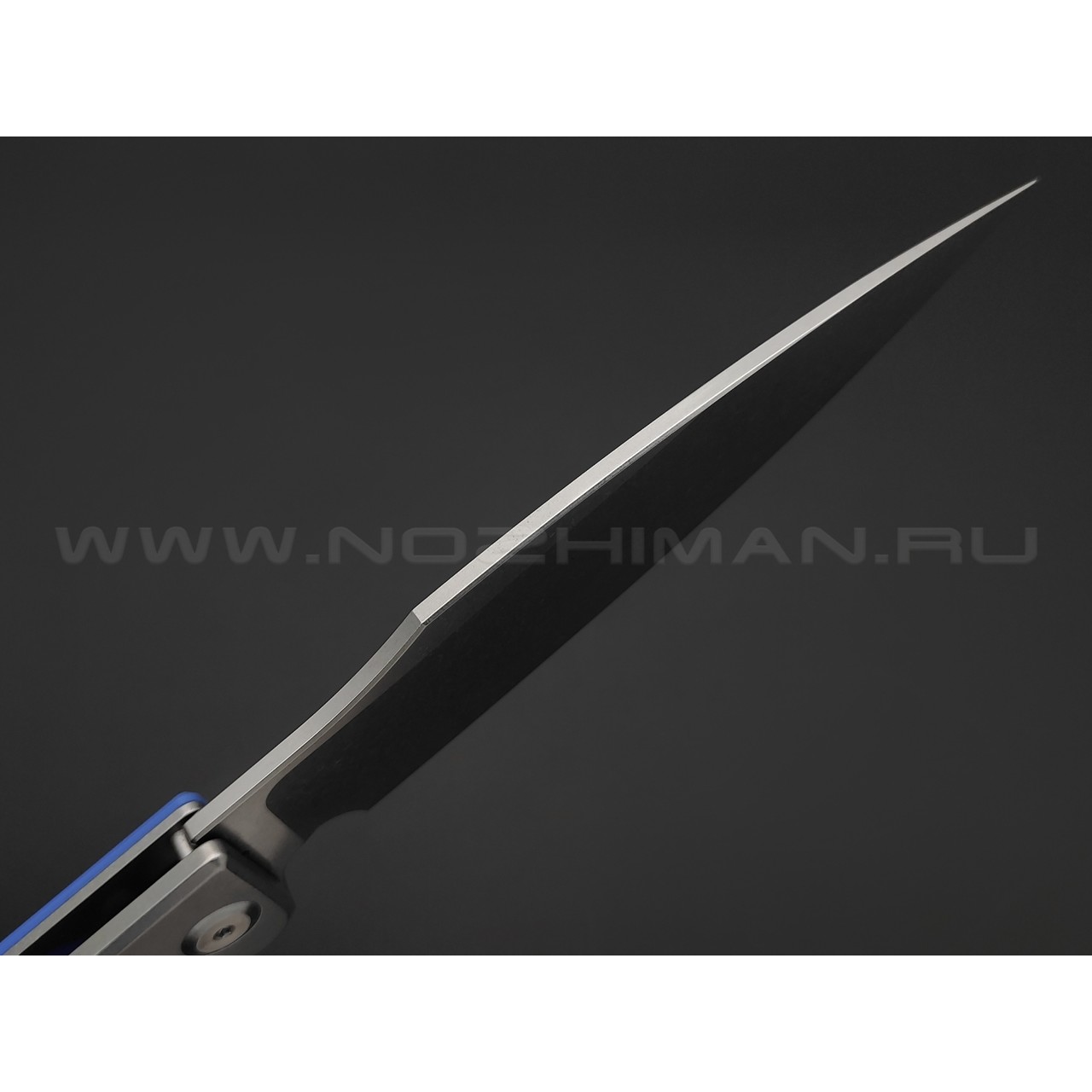 Daggerr нож Condor сталь 154СМ стоунвош, рукоять G10 blue