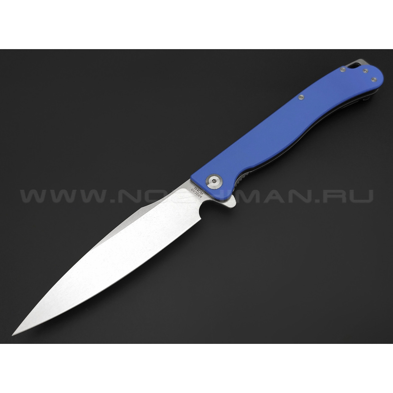 Daggerr нож Condor сталь 154СМ стоунвош, рукоять G10 blue