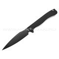 Daggerr нож Condor All Black сталь 154СМ блэквош, рукоять G10 black