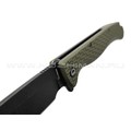 Daggerr нож Shogun Olive BW DL сталь 8Cr14MoV блэквош, рукоять FRN olive
