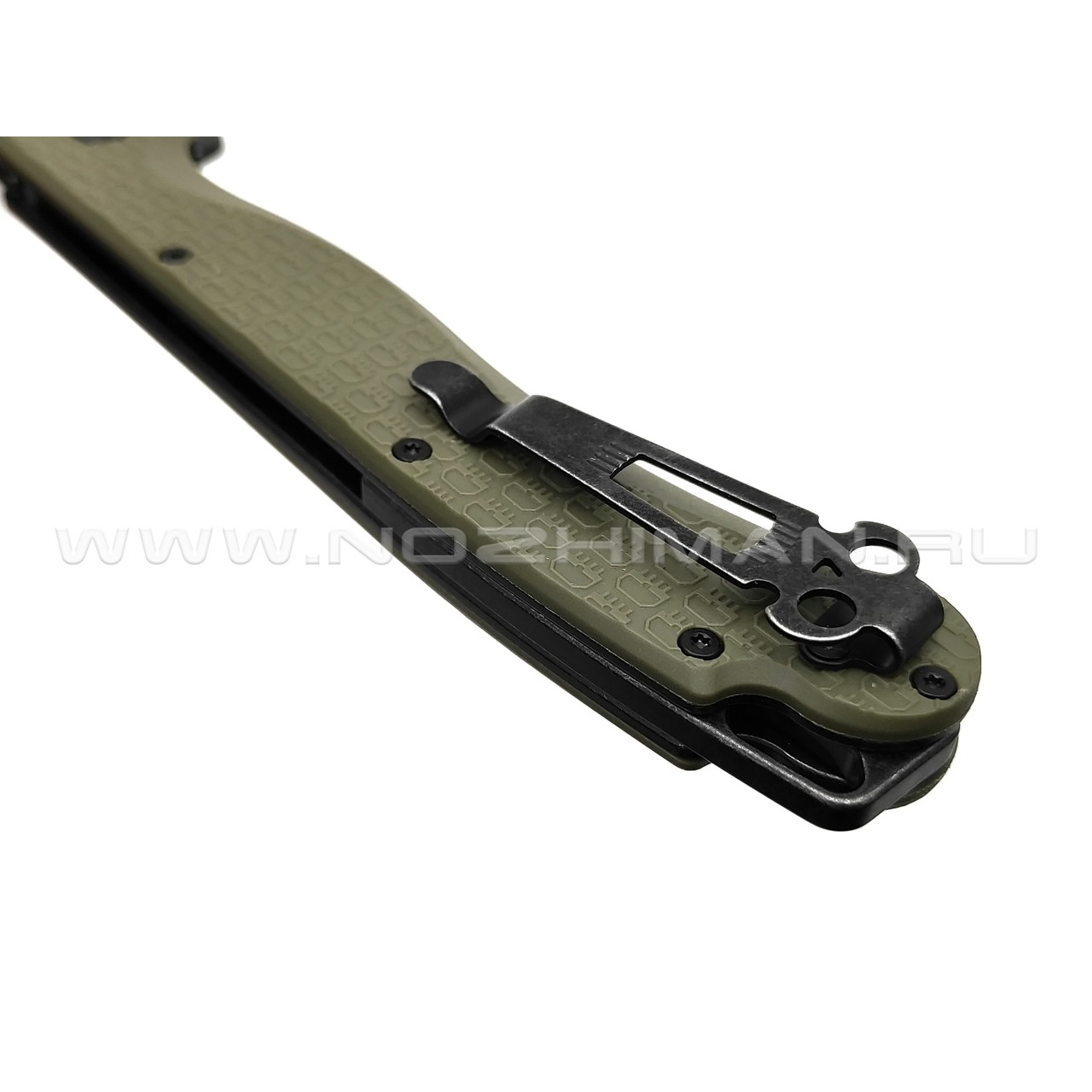 Daggerr нож Shogun Olive BW DL сталь 8Cr14MoV блэквош, рукоять FRN olive