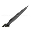 Daggerr нож Fielder Olive BW DL сталь 8Cr14MoV блэквош, рукоять FRN olive