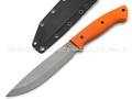 Apus Knives нож Stinger сталь K110, рукоять G10 orange