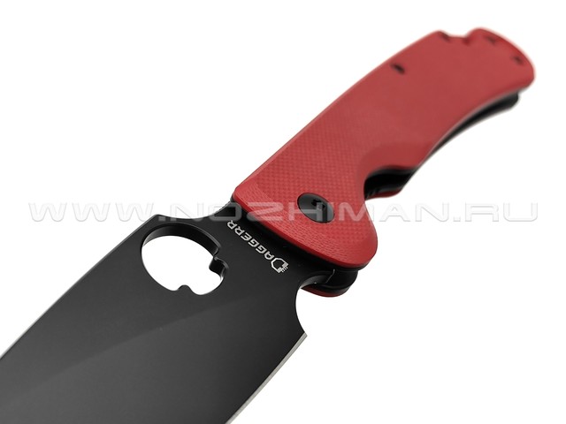 Daggerr нож Sting Red сталь D2 DLC, рукоять G10 red