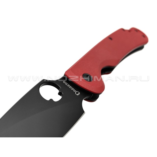 Daggerr нож Sting Red сталь D2 DLC, рукоять G10 red