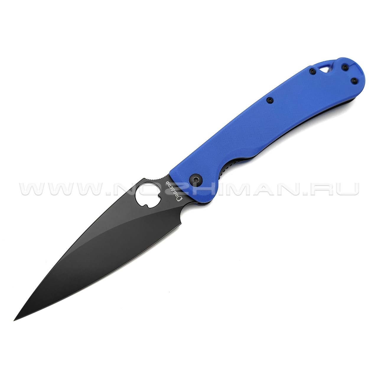Daggerr нож Sting Blue сталь D2 DLC, рукоять G10 blue