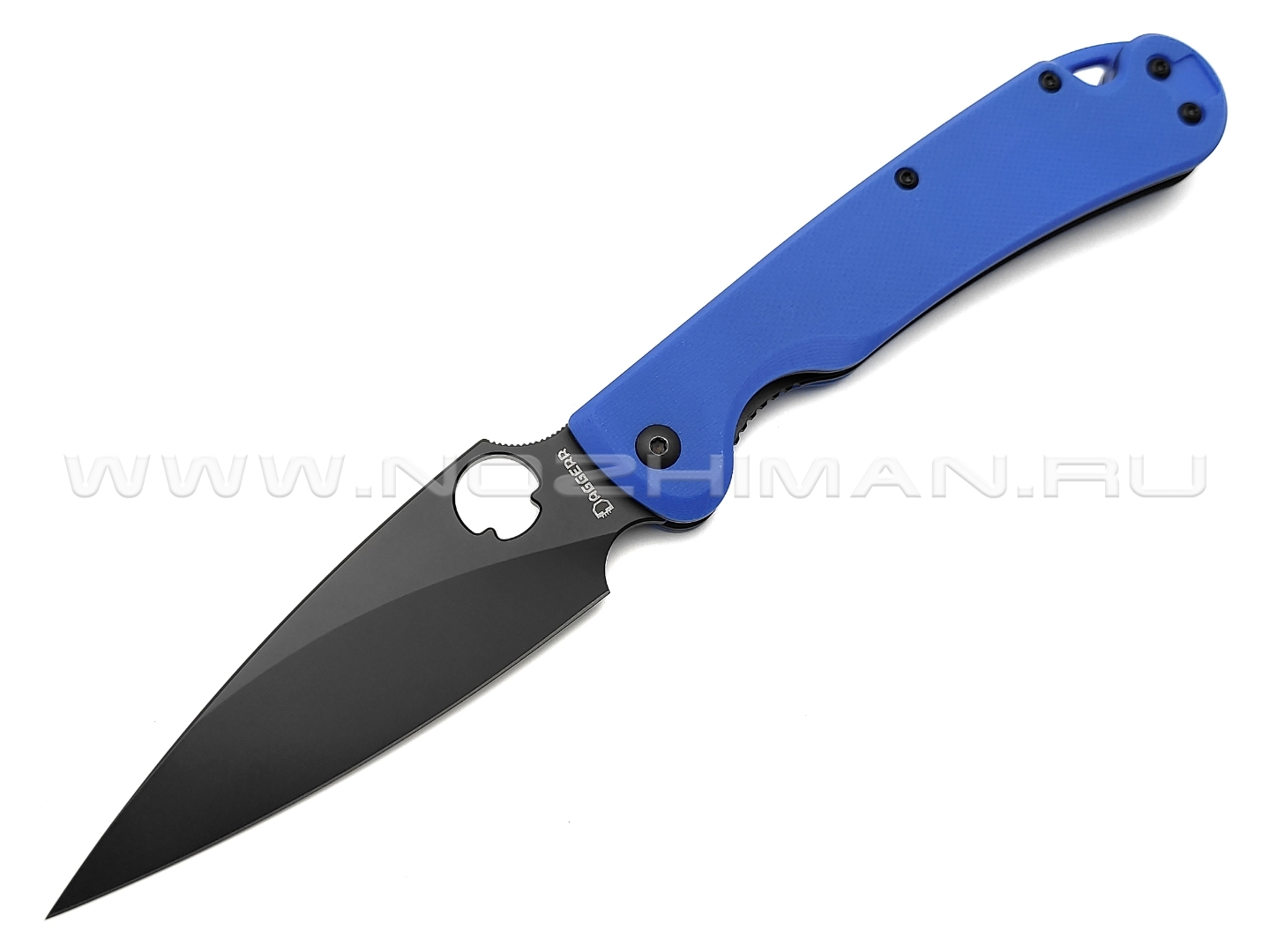 Daggerr нож Sting Blue сталь D2 DLC, рукоять G10 blue
