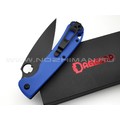 Daggerr нож Sting Blue сталь D2 DLC, рукоять G10 blue