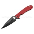 Daggerr нож Arrow Flipper сталь D2 DLC, рукоять G10 red