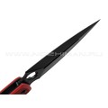 Daggerr нож Arrow Flipper сталь D2 DLC, рукоять G10 red