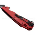 Daggerr нож Arrow Flipper сталь D2 DLC, рукоять G10 red