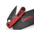 Daggerr нож Arrow Flipper сталь D2 DLC, рукоять G10 red