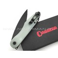 Daggerr нож Sparrow Jade сталь D2 блэквош, рукоять G10 jade