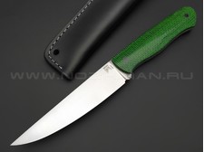 BRK нож Лоцман BX0248 сталь N690 satin, рукоять Micarta jute green