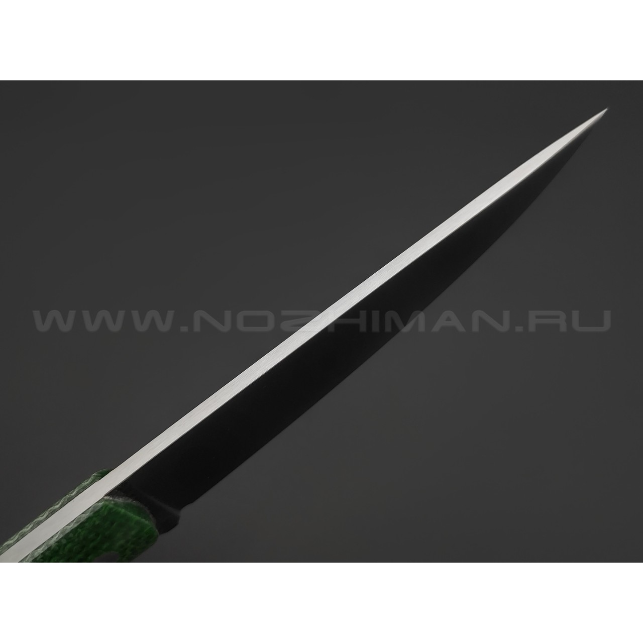 BRK нож Лоцман BX0248 спуски конвекс сталь N690 satin, рукоять Micarta jute green