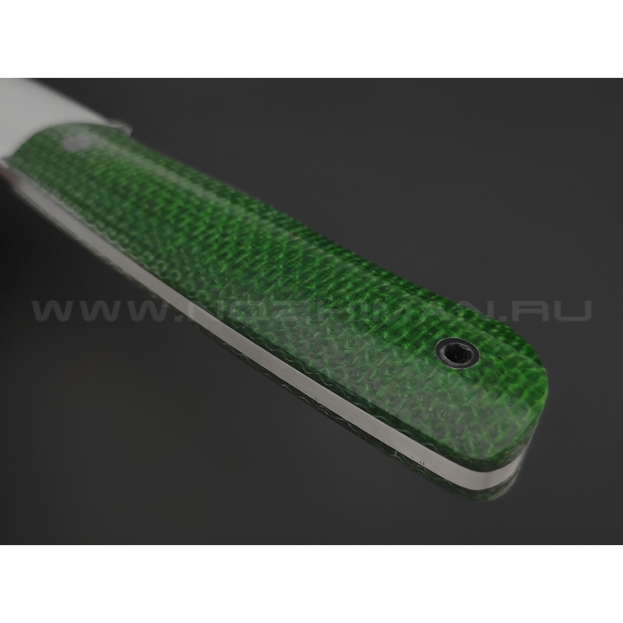 BRK нож Лоцман BX0248 спуски конвекс сталь N690 satin, рукоять Micarta jute green