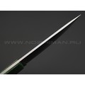 BRK нож Nevis BX0245 сталь N690 satin, рукоять Micarta jute green
