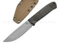 Apus Knives нож Raider mini сталь K110, рукоять G10 black & brown